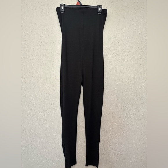 Mind Code Black Streamlined Jumpsuit - Picture 2 of 5